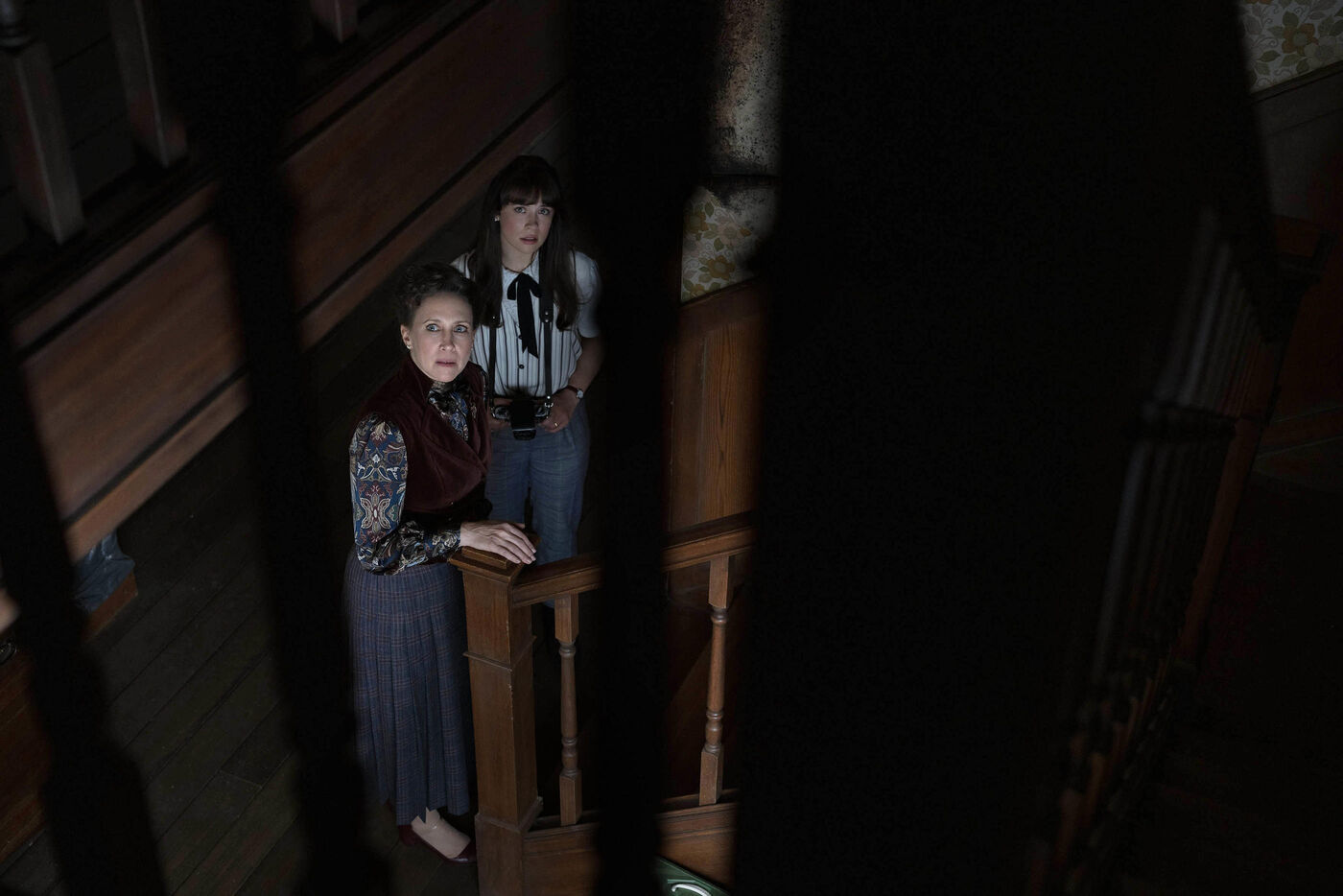 Ce quatrième volet de la saga «Conjuring», «L’Heure du jugement», avec Vera Farmiga et Patrick Wilson, boucle la boucle. Warner Bros/Giles Keyte