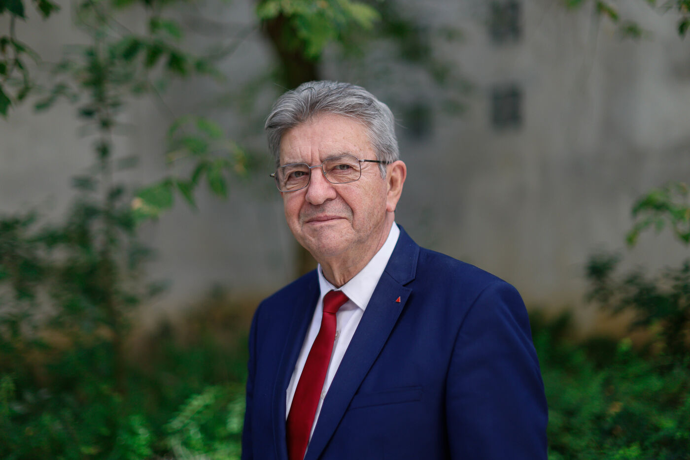 Paris, dimanche 7 septembre 2025. «Par pure manœuvre politicienne, François Bayrou a inventé un drame financier qui n’existe pas. Macron est complice : il l’a validé», argumente Jean-Luc Mélenchon pour demander leur démission. LP/Olivier Corsan