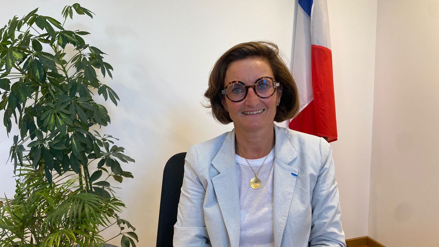 Christelle Minard, ancienne enseignante, agricultrice et maire de Tremblay-les-Villages en Eure-et-Loir, siège pour la première fois à l’Assemblée nationale ce lundi 8 septembre. LP/Emmanuel Sénécharles